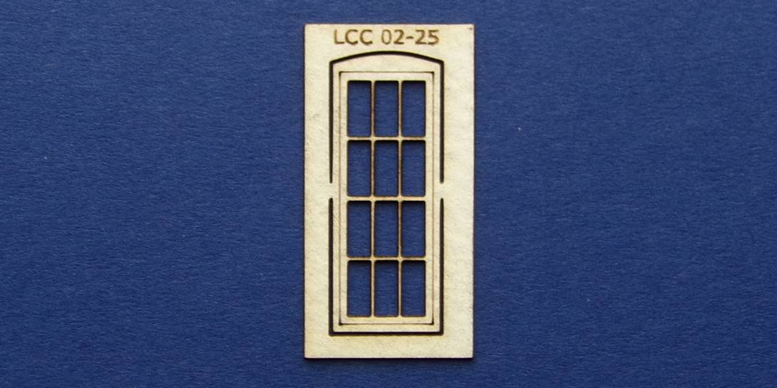 LCC 02-25 OO gauge square window type 2 Square window type 2.